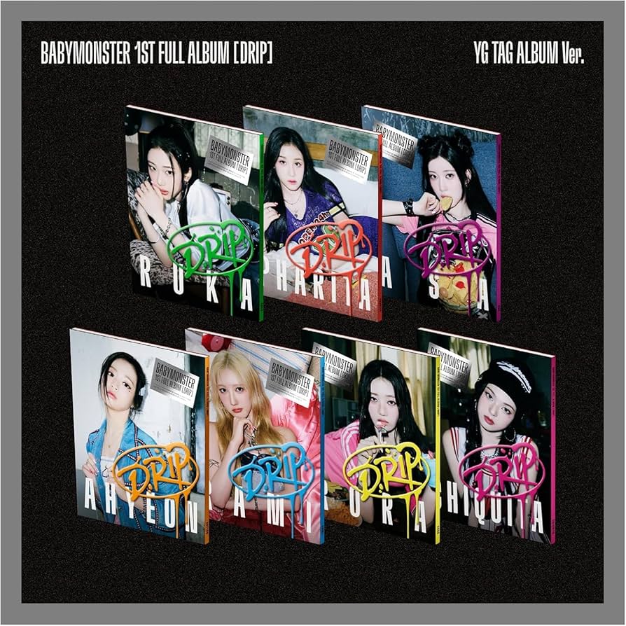 Amazon.com : BABYMONSTER DRIP 1st Full Album with Tracking Sealed