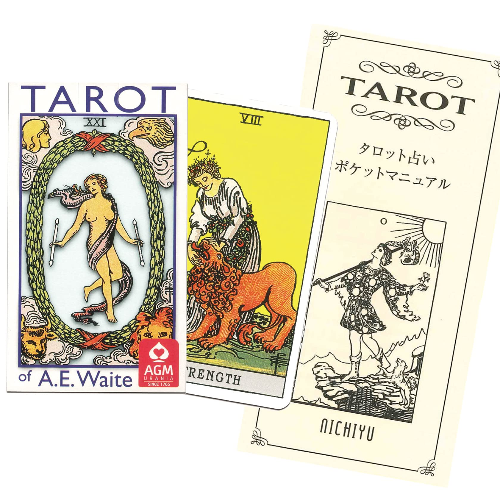 初版】神秘のタロット占い チエ・エリナ 日本文芸社 オリジナルカード