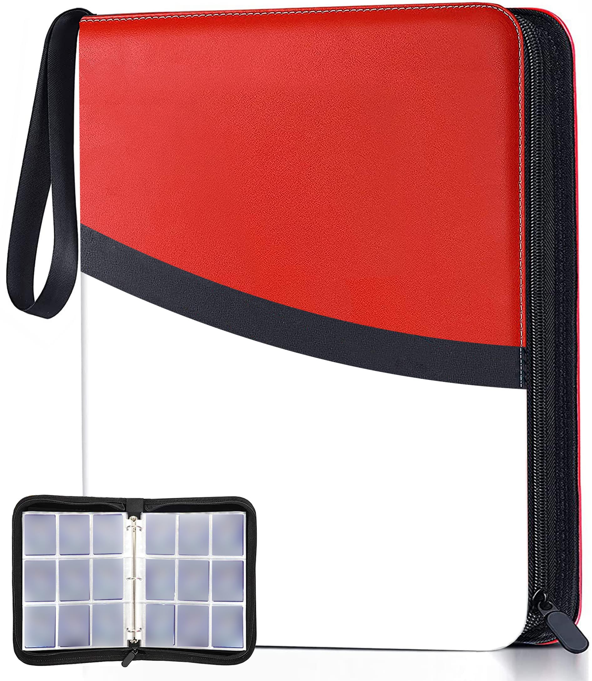 Amazon.co.jp: Cyoua トレカ ファイル カードファイル 900枚収納可能 9