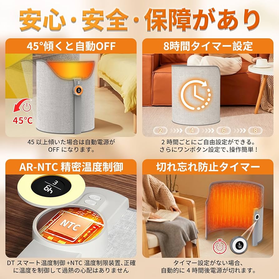 Amazon.co.jp: Euiyi パネルヒーター【2025新登場・10秒速熱・超高温65