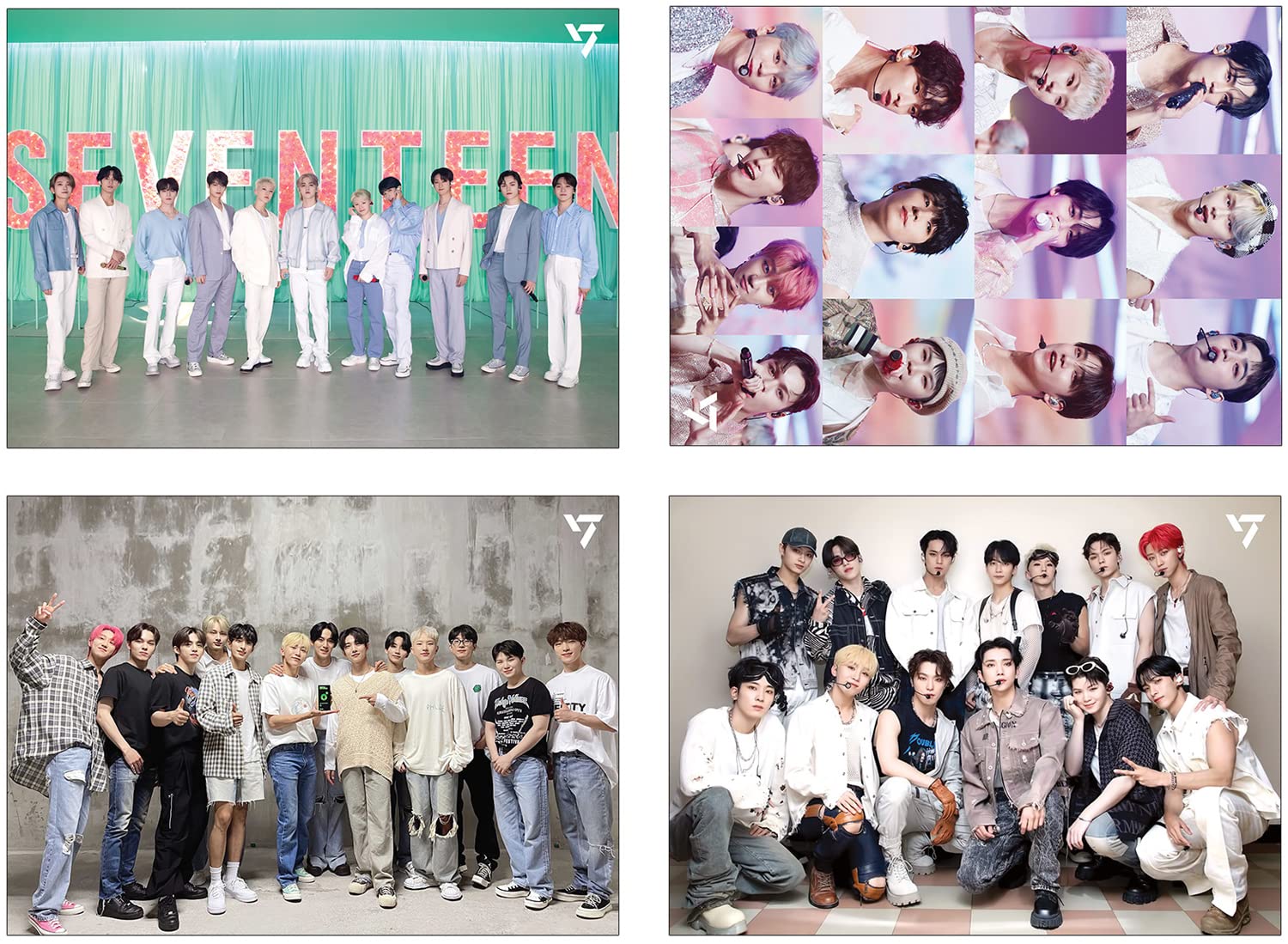 Amazon｜K-POP アイドルグループ ハイエンド ポスター12枚&ステッカー1