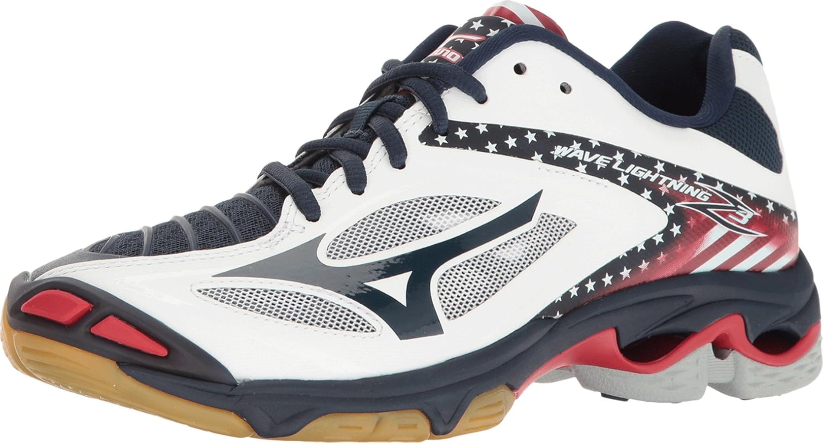 Amazon | Mizuno レディース Wave Lightning Z3 バレーボールシューズ