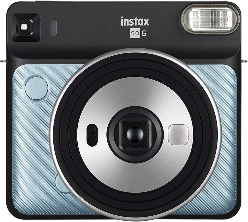 Amazon | instax Square SQ6カメラ アクアブルー | インスタントカメラ