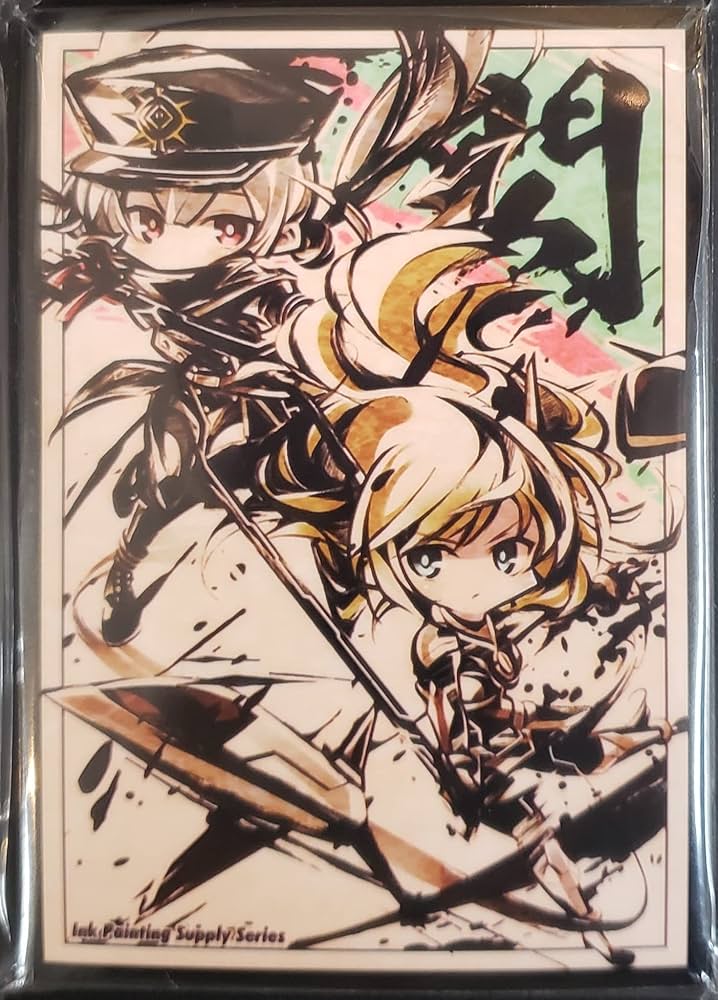 Amazon.co.jp: Cake Rabbits ミニサイズ カードスリーブ 『遊戯 SD墨絵