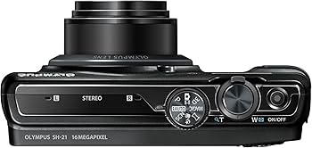 Amazon.com : Olympus SH-21 Black - 16 MP - International Version