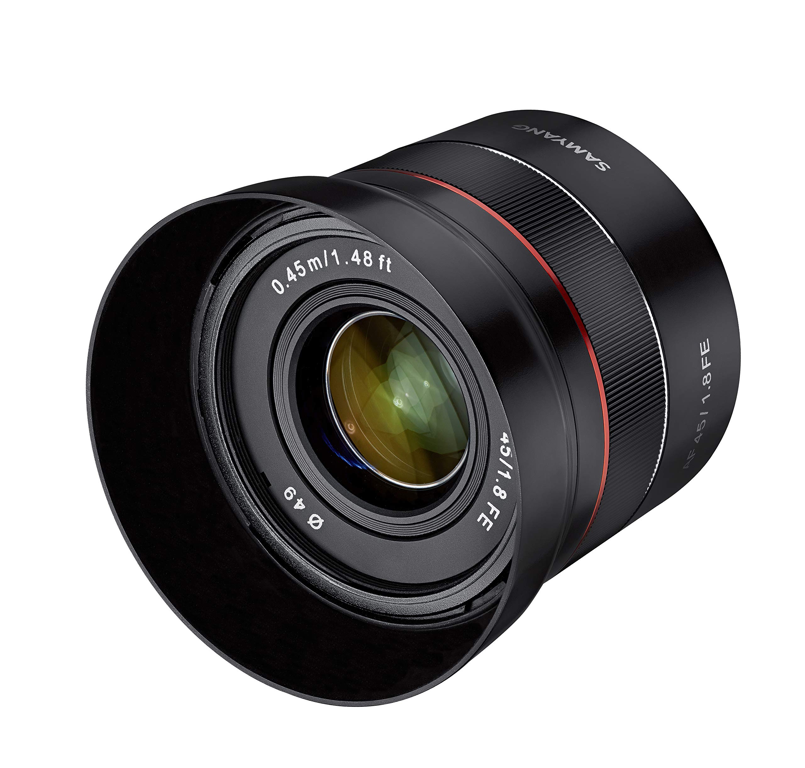 Amazon.co.jp: Samyang 45mm F1.8 オートフォーカスコンパクトレンズ
