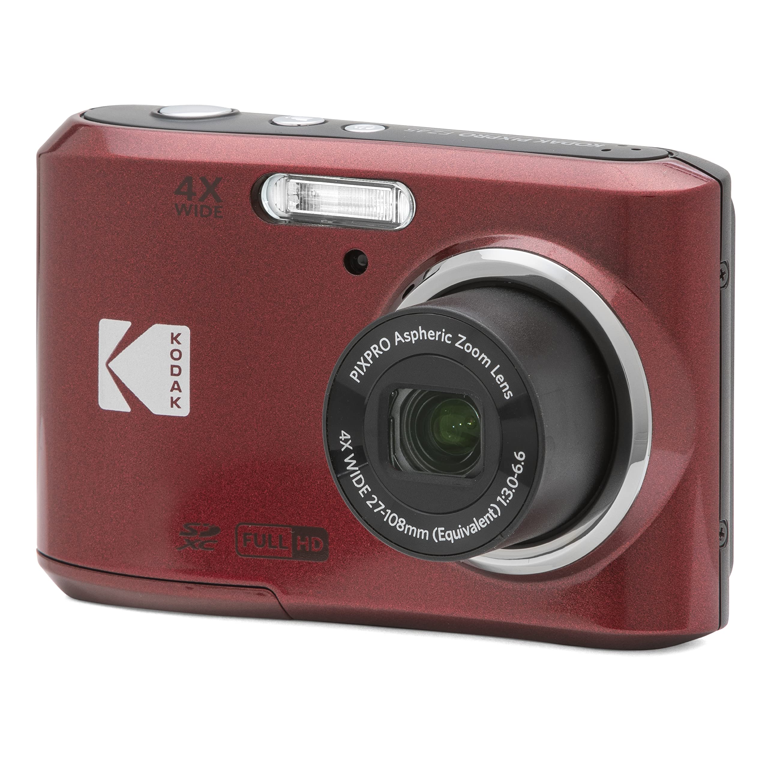 Buy KODAK PIXPRO Friendly Zoom FZ45-RD 16MP Digital Camera with 4X