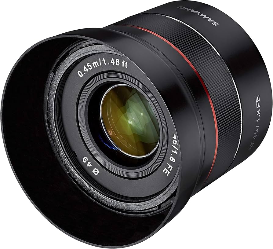 Amazon.com : Samyang 45mm F1.8 Auto‑Focus Compact Lens for Sony E