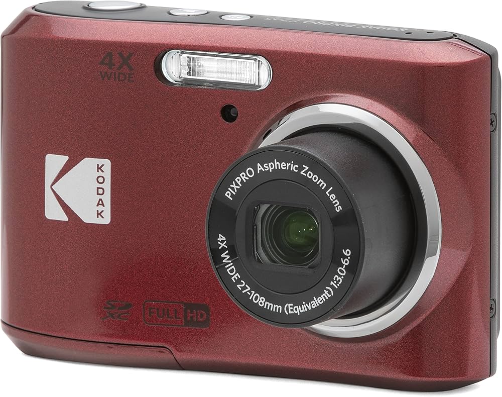 Buy KODAK PIXPRO Friendly Zoom FZ45-RD 16MP Digital Camera with 4X