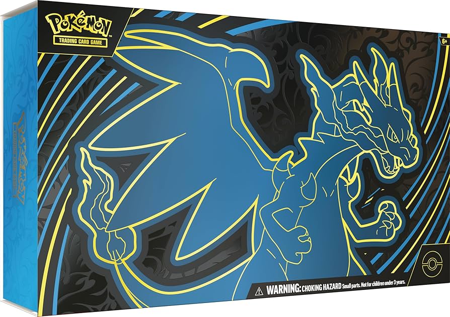 Amazon.com: Pokémon TCG: Mega Charizard X ex Ultra-Premium