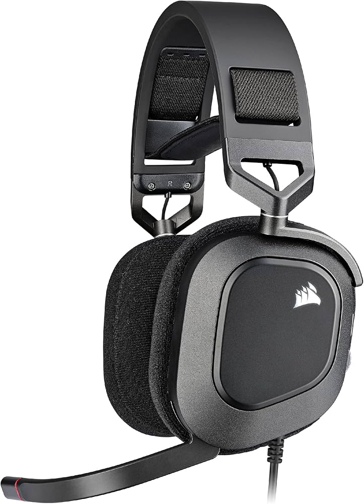 Amazon.com: Corsair HS80 RGB USB Premium Gaming Headset with Dolby