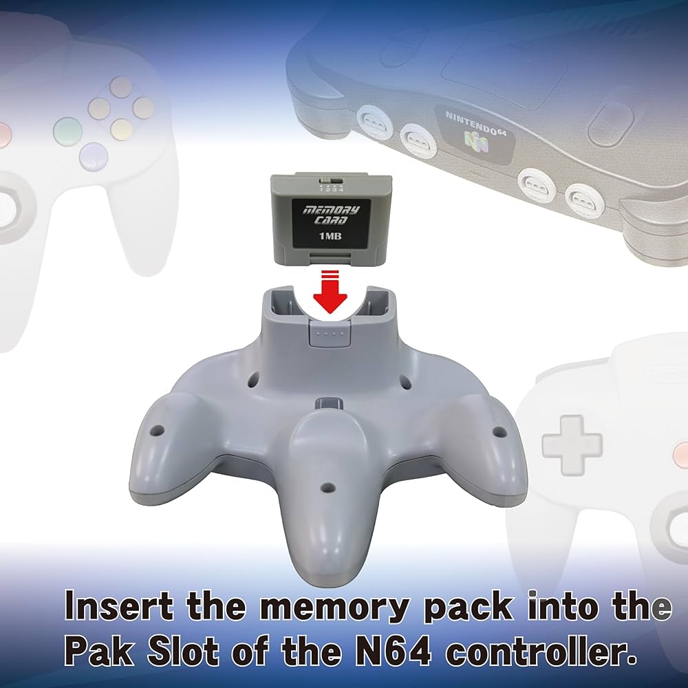 Amazon.co.jp: 1MBメモリーパック、N64メモリーカード用、ストレージ
