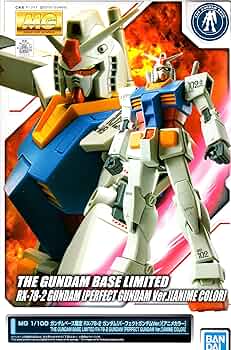 Amazon.com: Bandai spirits 1/100 MG RX-78-2 Gundam Perfect Gundam