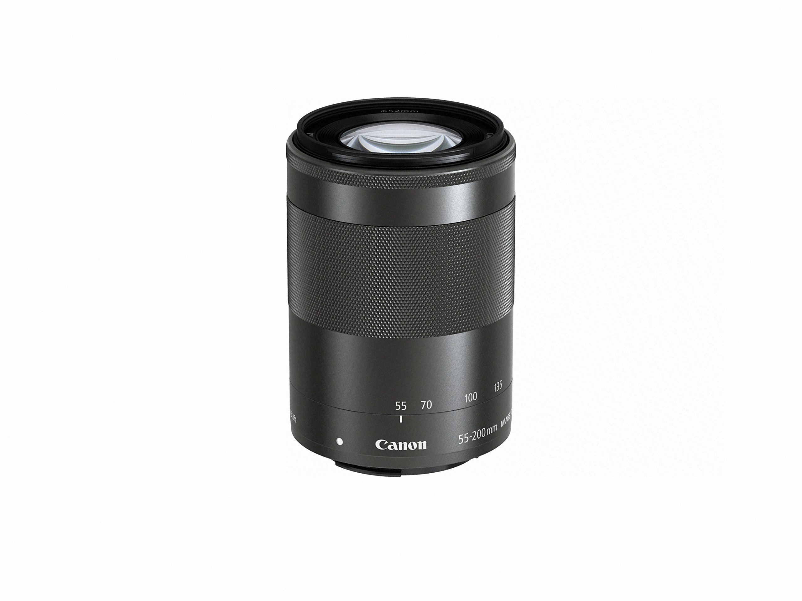 Amazon.com : Canon 55-200mm EFM f4.5-6.3 is STM Lens - Black