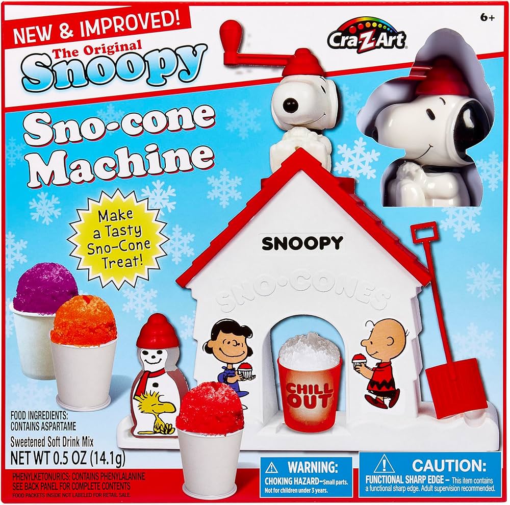 Amazon.co.jp: Cra-Z-Art スヌーピー SNO-Cone マシン スノーコーン