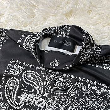 Amazon.co.jp: 表参道ヒルズ店限定FR2 ゴルフ バンダナ柄 モックネック