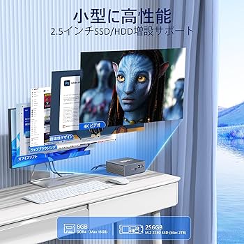 Amazon.co.jp: ミニPC Intel 最新第12世代Alder Lake N95 mini pc 16GB