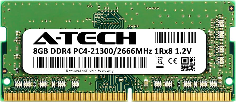 A-Tech 8GB RAM Replacement for Kingston ACR26D4S9S8ME-8 | DDR4