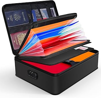 Amazon.co.jp: JUNDUN 耐火バッグ、ロック付き耐火ドキュメント