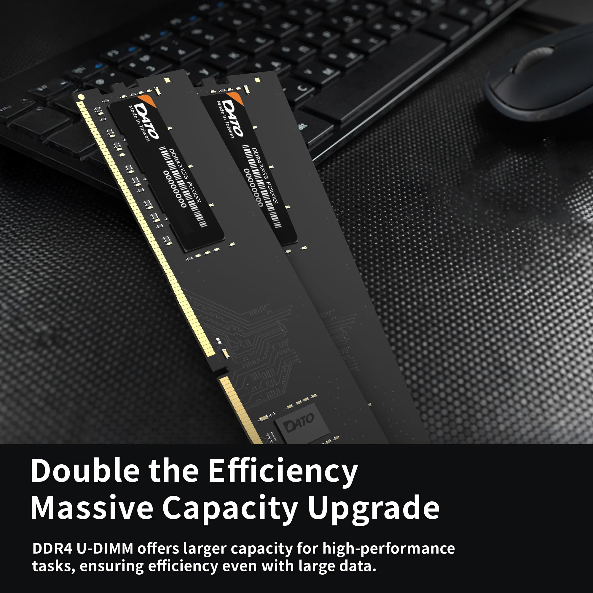 DATO 16GB (8GBx2) RAM, DDR4 3200MHz PC4-25600 CL22 1.2V 288-Pin