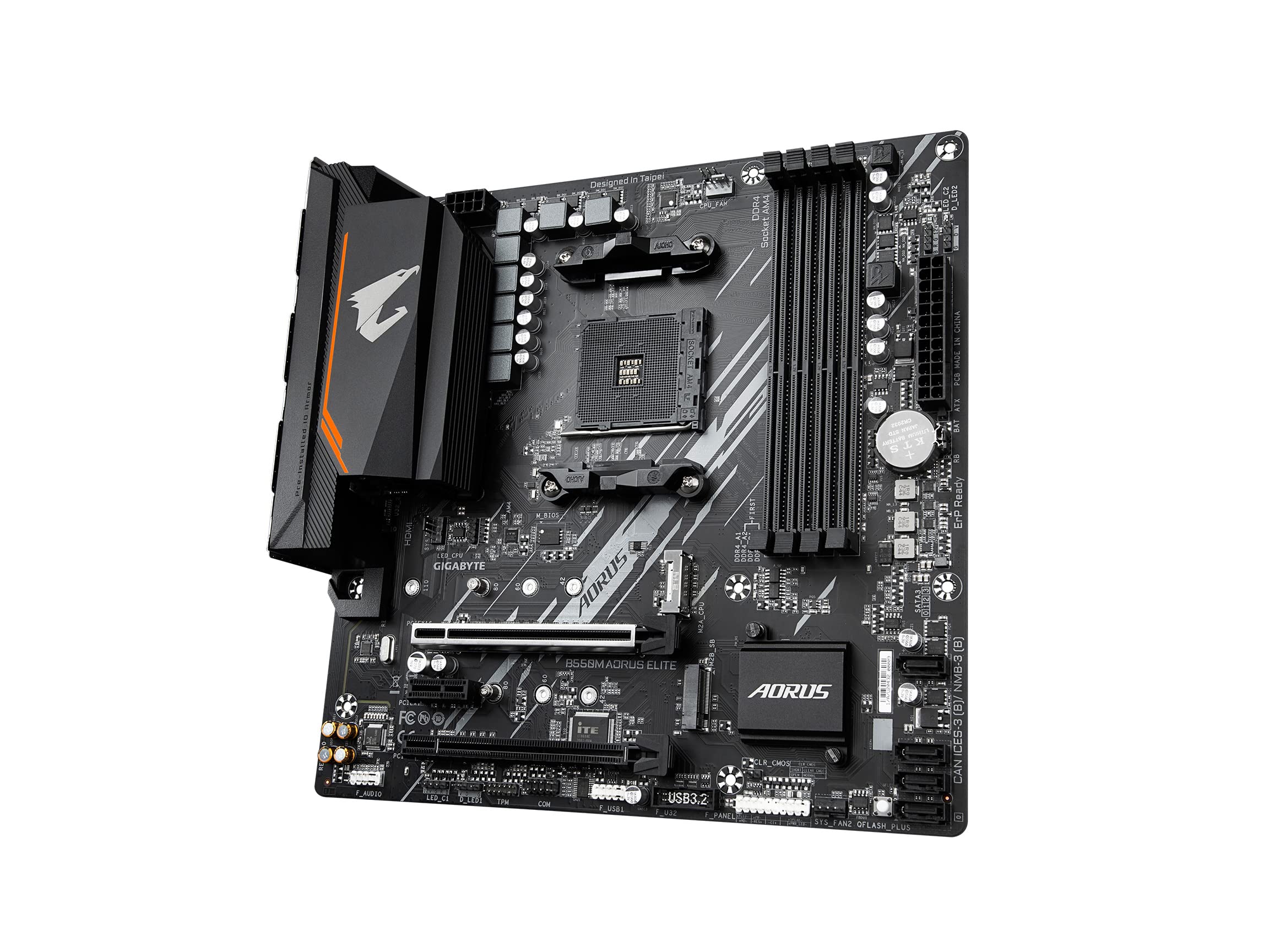 Amazon | GIGABYTE B550M AORUS ELITE マザーボード MicroATX [AMD
