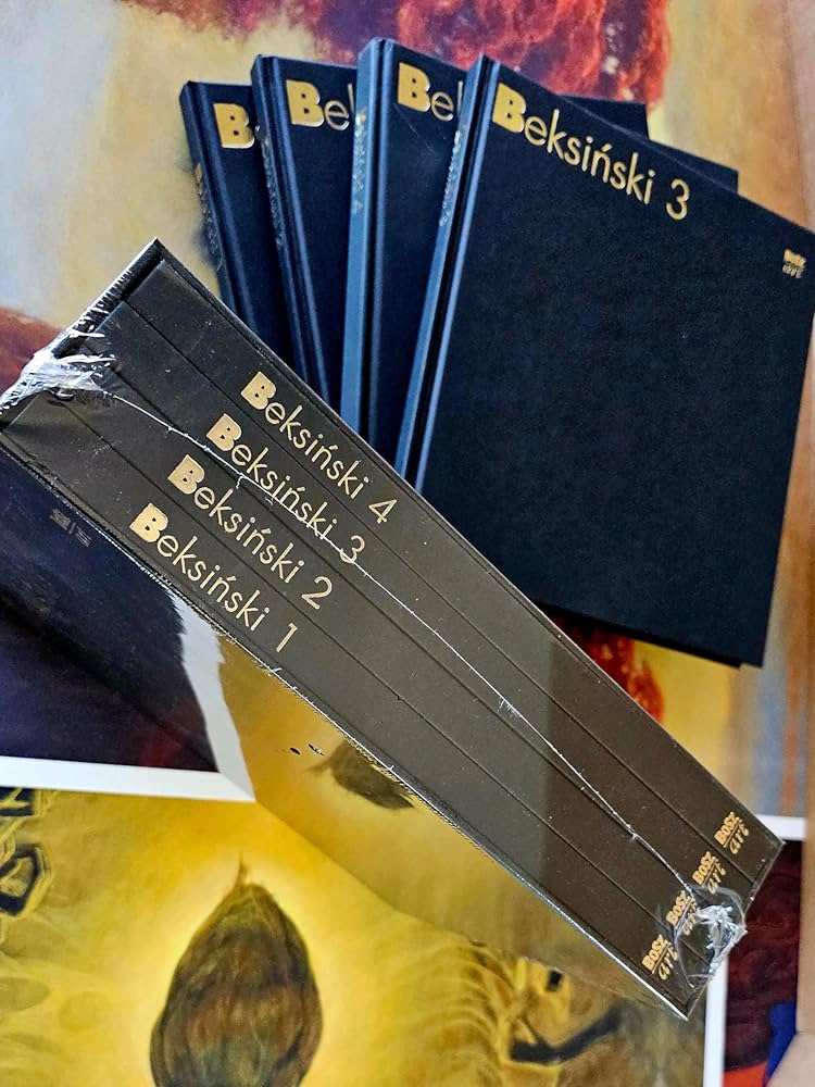 Amazon.com: Beksiński 1-4: Four-Volume Boxed Set in Etui Case