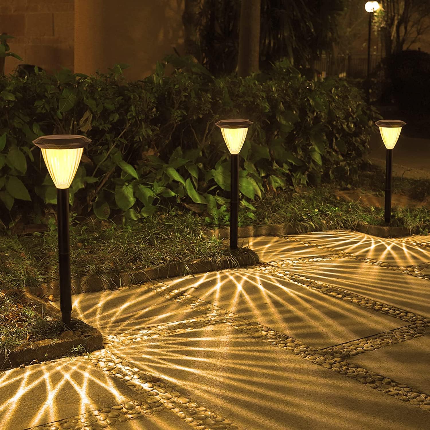 Amazon.co.jp: 翌朝まで長持ち点灯する!! GWSOLAR ガーデニングライト