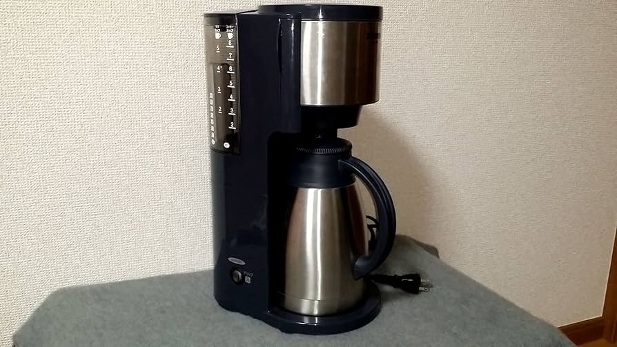 Amazon | 象印 コーヒーメーカー珈琲通 2~8杯用 ダークグレー EC-JS80