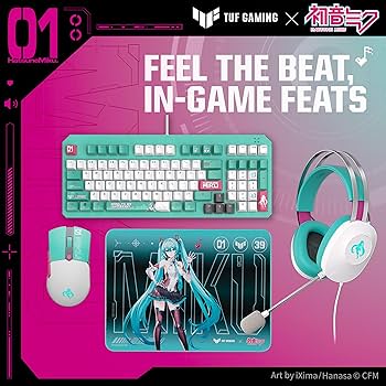 Amazon.co.jp: TUF Gaming x 初音ミクエディション/ASUS ゲーミング