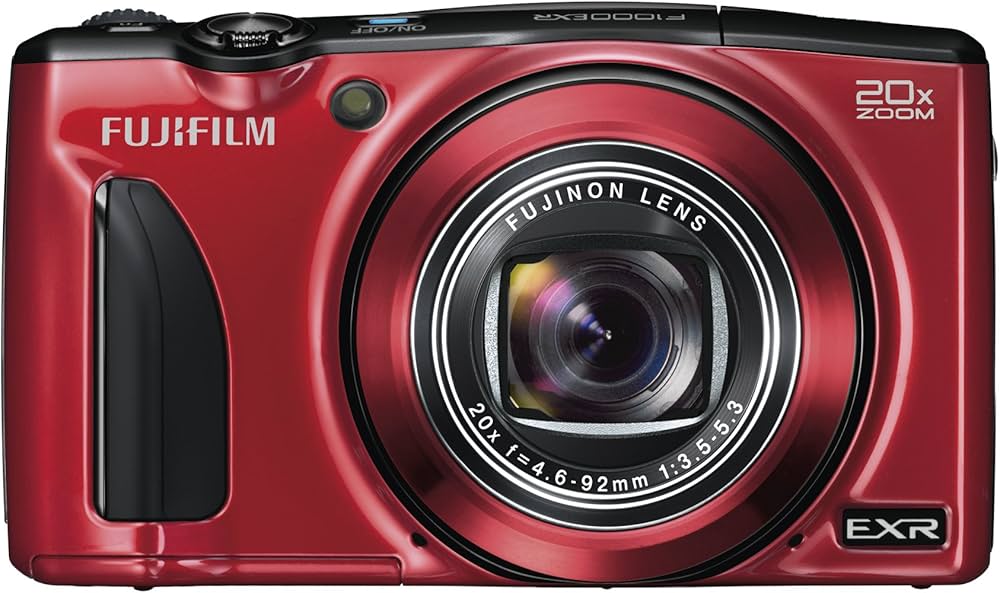 Amazon.co.jp: FUJIFILM コンパクトデジタルカメラ F1000EXR レッド F