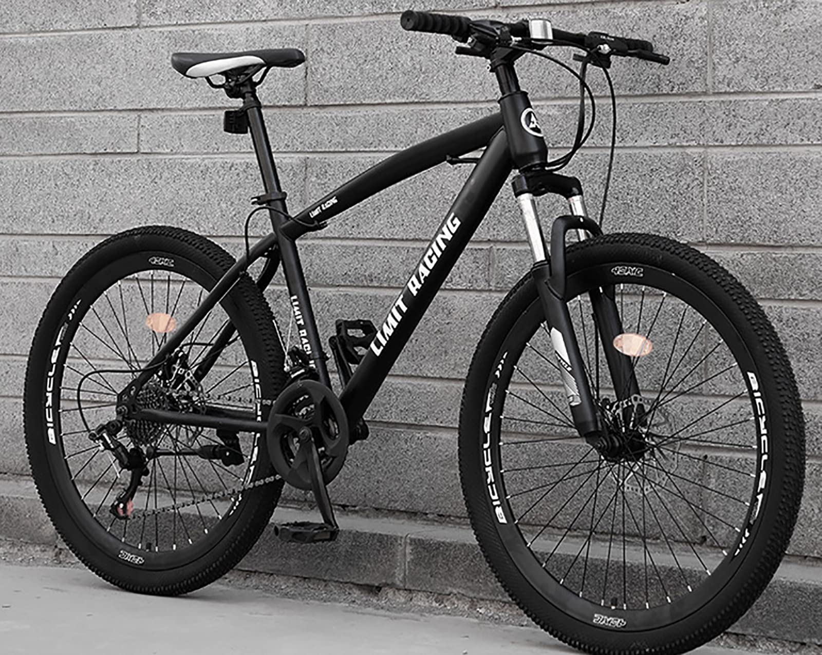 Amazon | 27段変速マウンテンバイク-26インチ-ディスクブレーキ