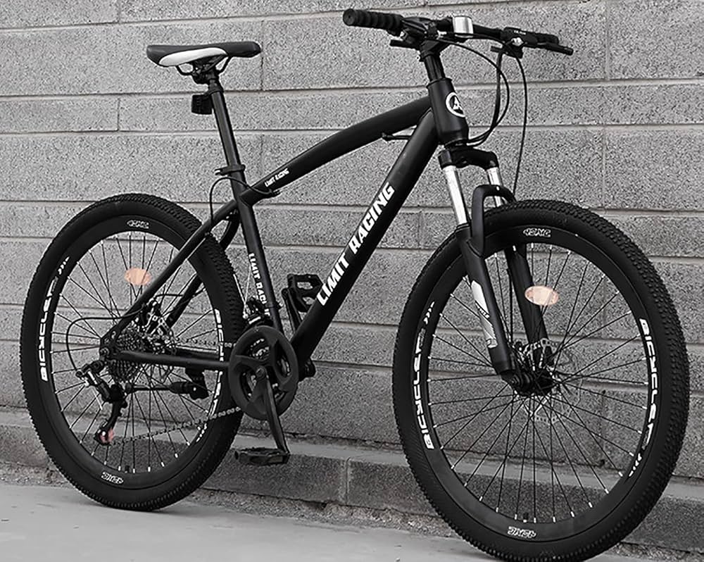 Amazon | 27段変速マウンテンバイク-26インチ-ディスクブレーキ