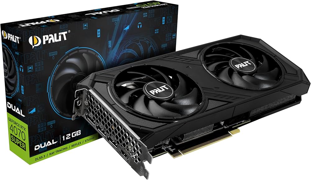 Amazon | Palit(パリット) GeForce RTX 4070 SUPER Dual 12GB