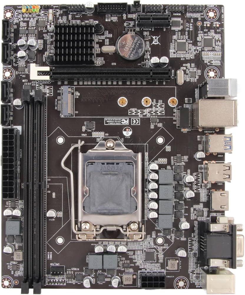 Amazon | LGA 1151 マザーボード、H310 マイクロ ATX コンピュータ