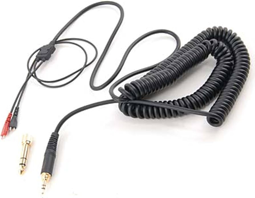 Amazon.co.jp: Sennheiser ゼンハイザー CABLE ST/CU-2M-BK-COILED-KL3