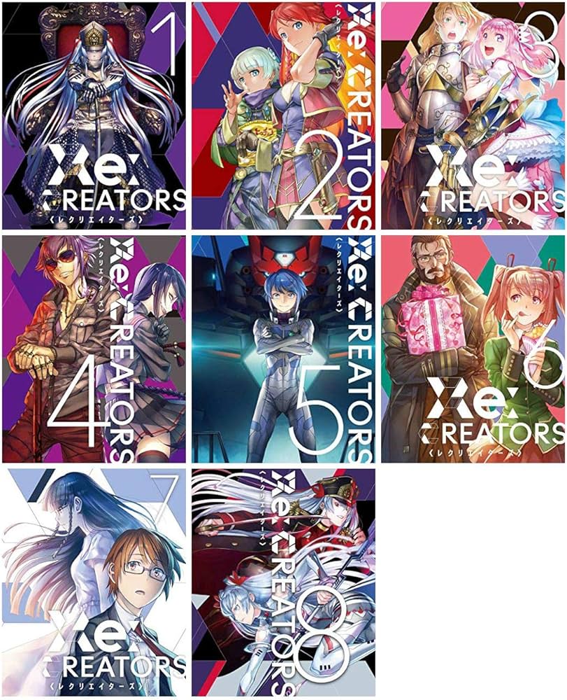 Amazon.co.jp | Re:CREATORS (完全生産限定版) 全8巻セット
