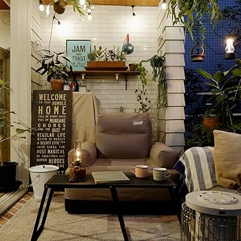 Amazon | Coleman(コールマン) チェア エアカウチ グレージュ 簡単設営