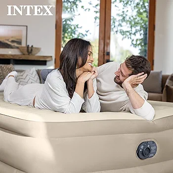 Amazon.com: Intex Dura-Beam Deluxe Ultra Plush Air Mattress