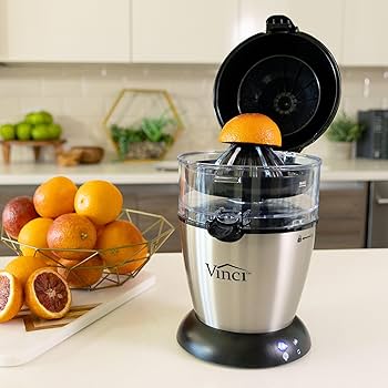 Amazon.com: Vinci Hands Free Electric Citrus Juicer, 1-Button
