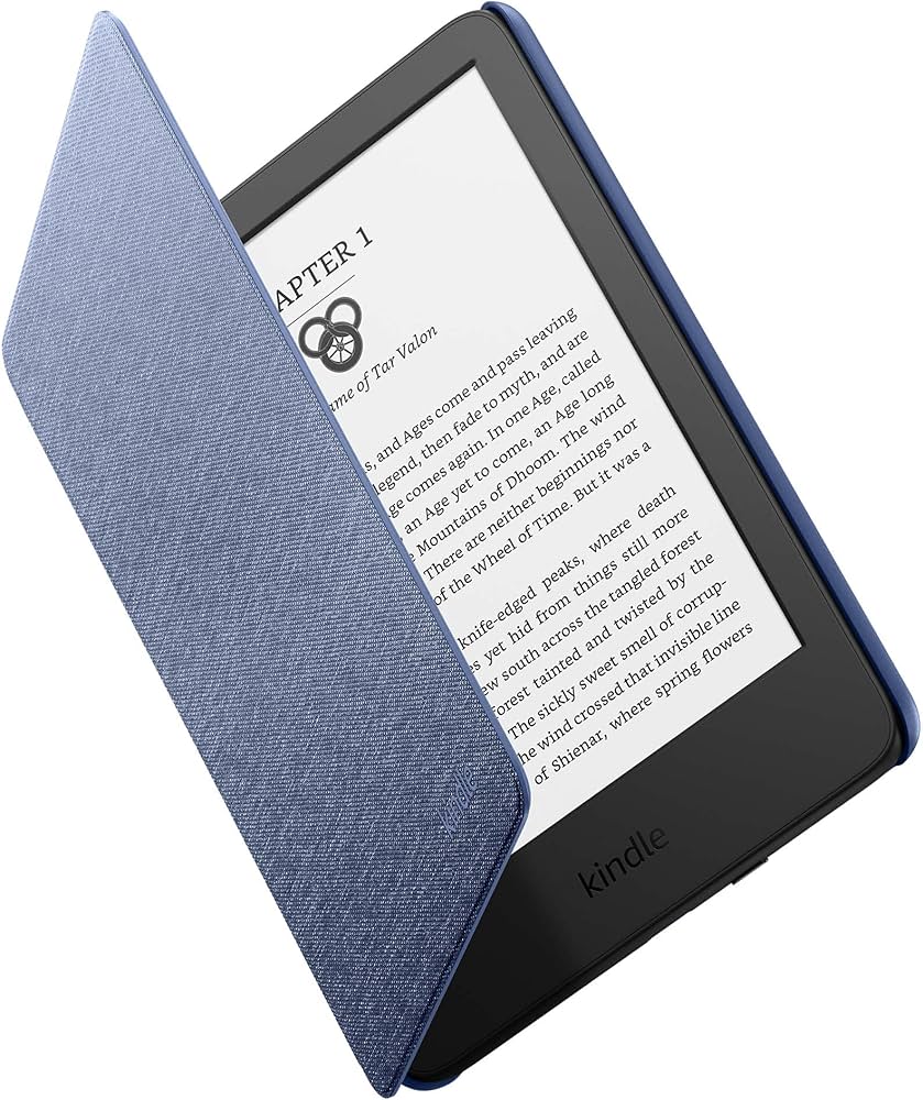 Amazon Kindle Case, (2024 and 2022 Releases only), Denim