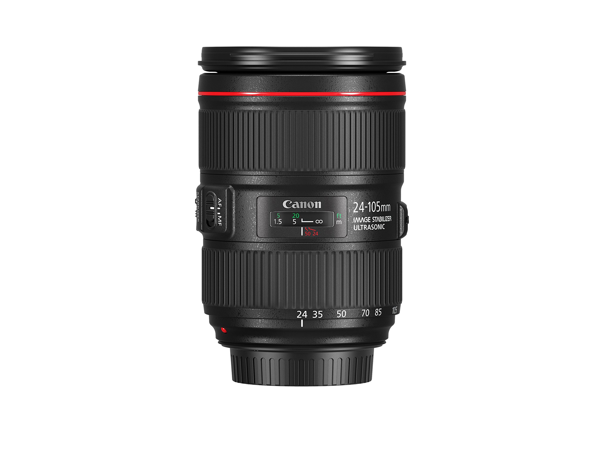 Canon EF 24–105mm f/4L is II USM Lens, Black - 1380C002 : CANON