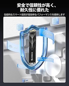 Amazon | ORICO Y20M M.2 SATA SSD、1TB内蔵 M.2 NGFF 2280 SSD SATA