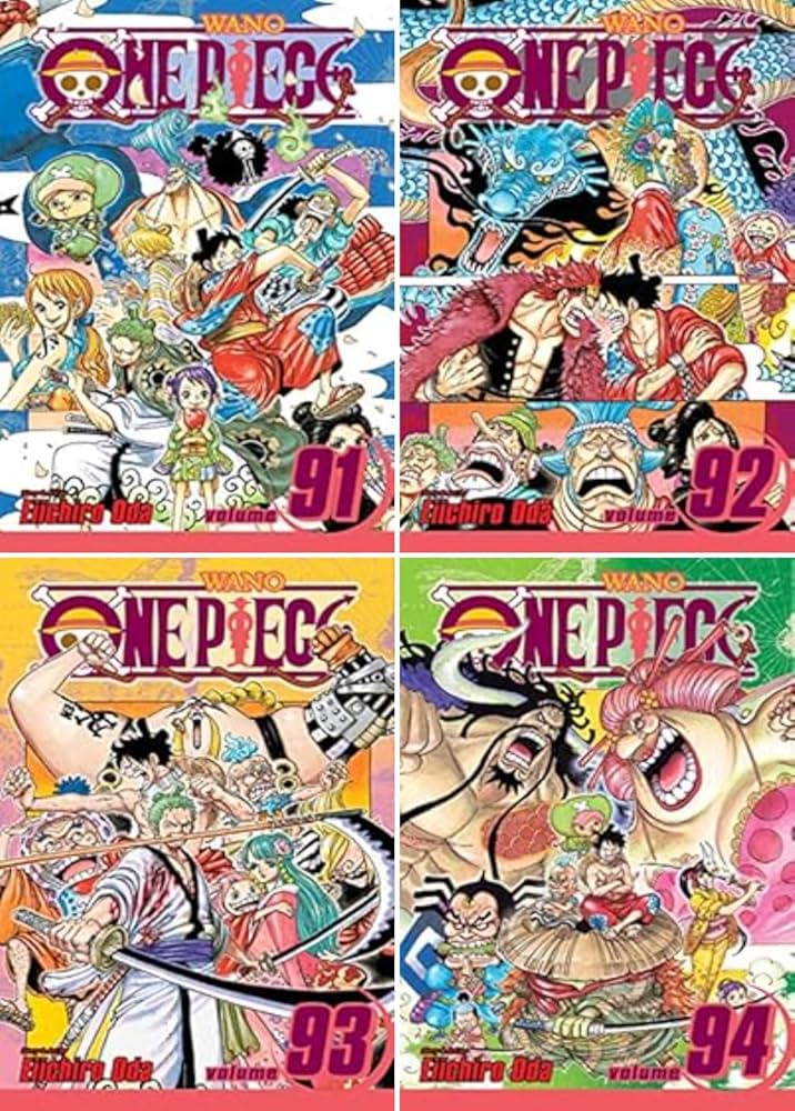 One Piece Manga box set Series 91 - 108 (18 books): by Eiichiro