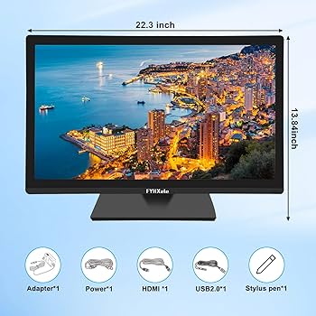 Amazon.com: FYHXele 24 Inch Touchscreen Monitor, IPS FHD 1080P