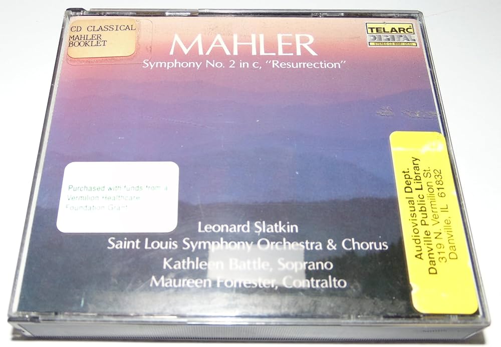 Gustav Mahler, Leonard Slatkin, St. Louis Symphony Orchestra