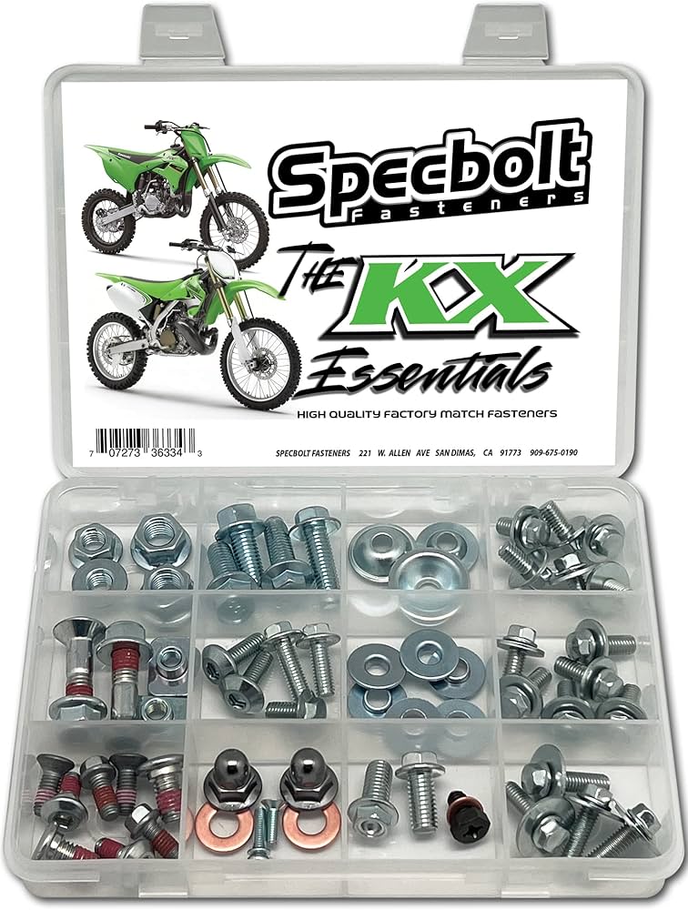 Specbolt KX 65 85 100 125 250 500 Essentials Bolt Kit Fits: All