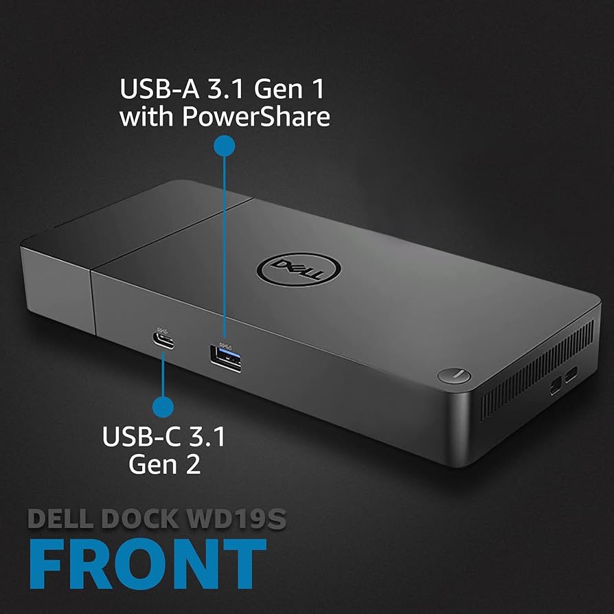 Amazon.co.jp: Koncept Dell WD19S USB C ドッキングステーション 180W