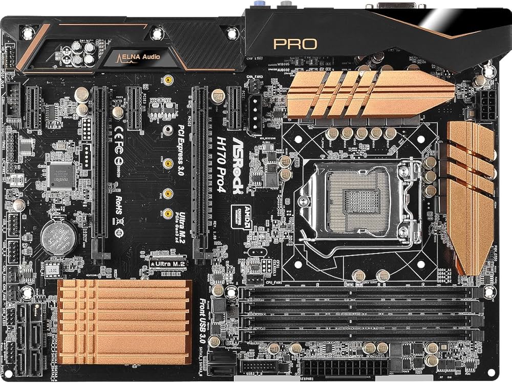 Amazon | ASRock Intel H170チップセット搭載 ATXマザーボード H170