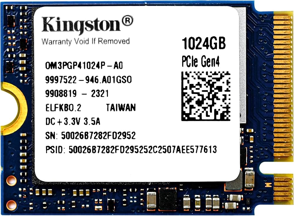 Amazon | Kingston (キングストン) 1TB M.2 2230 PCIe Gen 4.0x4 NVMe