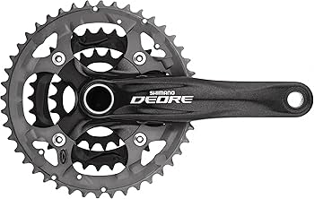 Amazon | シマノ DEORE クランクセット FC-M590-L[44x32x22T]ブラック